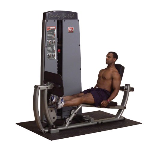 Body-Solid Pro Dual Leg and Calf Press DGYM Component Grey/Black