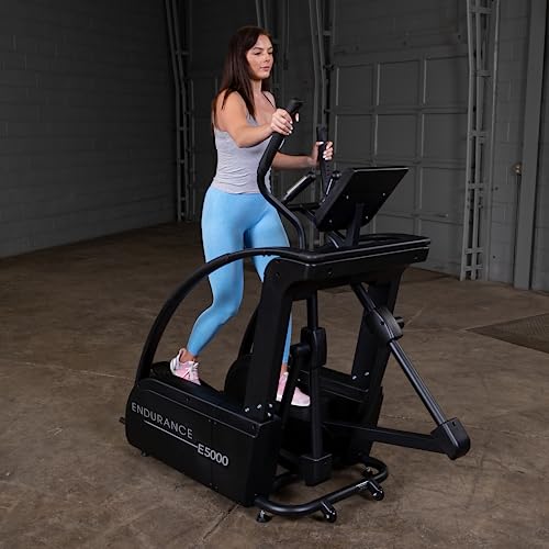 Body-Solid Elliptical Trainer Machine (E5000) Black
