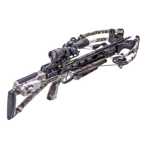 TenPoint Venom X Vektra 390 FPS ACUslide Bow with Pro-View 400 Scope & Arrows Vektra