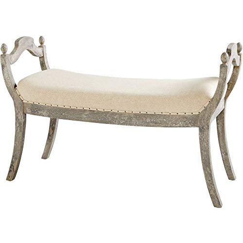 Cyan Design Alice Large Stool Weathered Gray