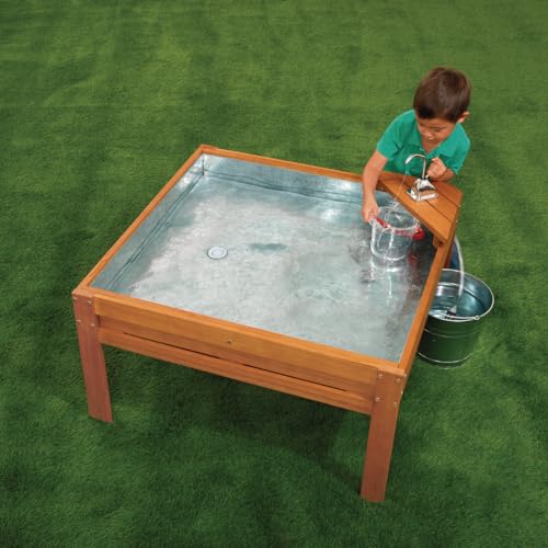 Excellerations Outdoor Water Sensory Table with Pump Sand