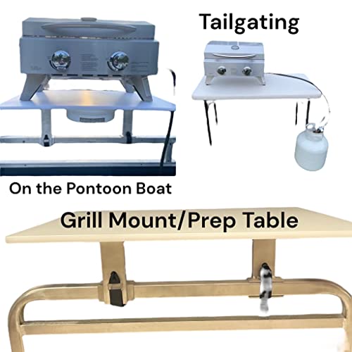 Pontoon Boat Solutions Pontoon Boat Three-in-One Grill Solution Aluminum