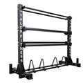 Valor Fitness BG-62 Multi-Functional Storage Rack - Holds Kettle Bells, Dumbbells, Barbells, Wall Balls, Bumper Plates