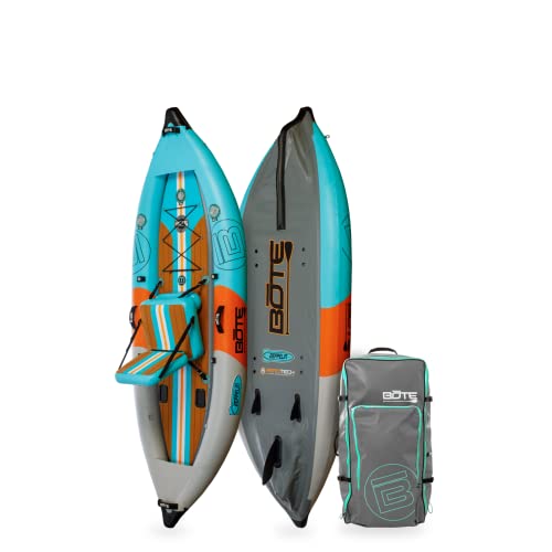 BOTE Zeppelin Aero Inflatable Kayak for Adults & Kids Native Aqua