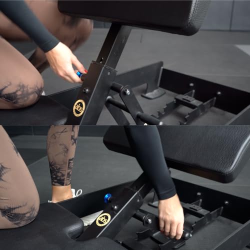 Ab Coaster Nordic Curl™ - Hamstring and Glute Strength Training Machine Black