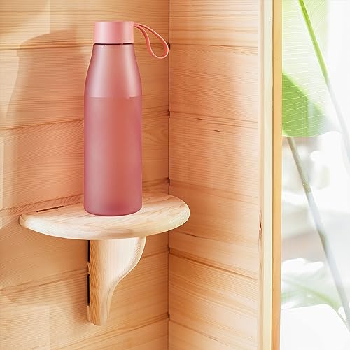 Dynamic Saunas Andora 2 Person Low EMF Infrared Therapy Sauna Dark Honey Stain