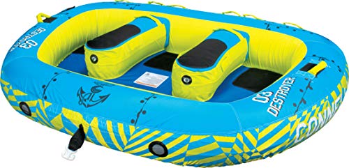 Connelly Destroyer 3 Towable Tube Blue/Yellow
