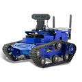 XiaoR Geek AI Vision Robot Kit with Lidar and 7in Touch Screen Blue