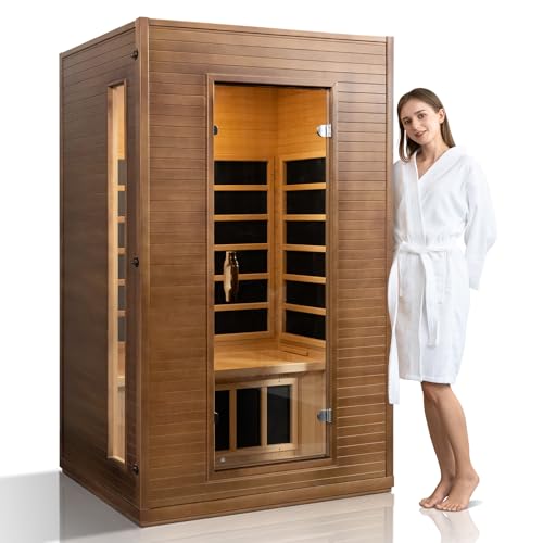 amocane 2 Person Infrared Sauna Room Hemlock