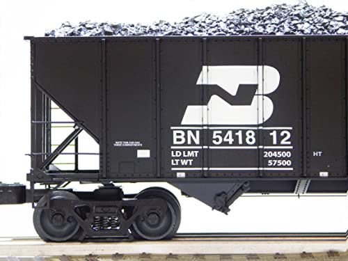 Lionel Burlington Northern 100 TON Hopper 2 Pack O Gauge Black