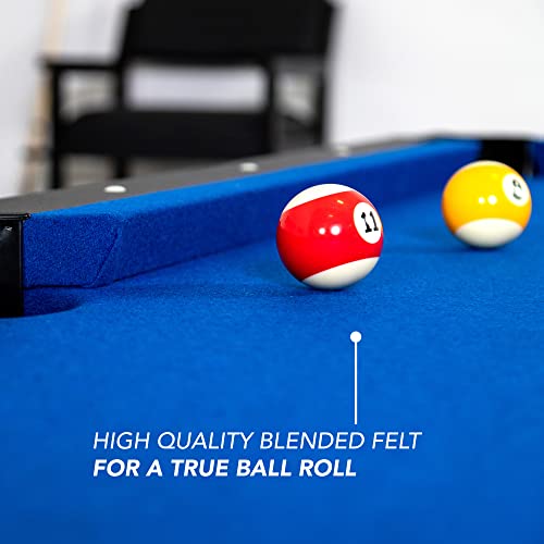 Hathaway Hustler Pool Table Blue