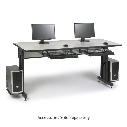 Kendall Howard 72" W x 30" D Training Table Black