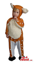 SPOTSOUND Cute Brown Deer Plush Children's Costume Boys