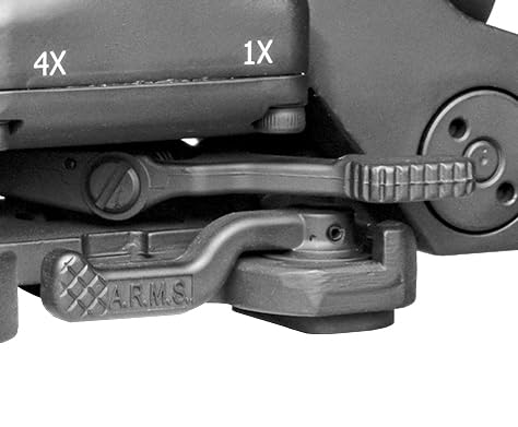 Elcan Specter DR Dual Role Optical Sight 1x/4 with 3MOA XOPTEK Micro Reflex Sight Black