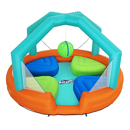 H2O GO Bestway Dodge & Drench Kids Inflatable Water Park Multicolor