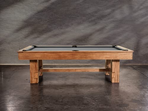 Empire USA Nixon Billiards - Presli Slate Billiard Pool Table Native Acacia