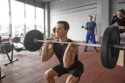 CFF FIT Olympic Weight Bar | Keystone 20 kg Needle Bearing Bar | Hardchrome