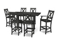 Polywood Braxton Bar Set Black