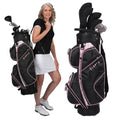 Nancy Lopez Golf Ashley 18PC Complete Golf Clubs Set Flamingo