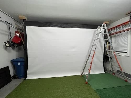 SPECTRUM GOLF SIMULATORS Poly Spacer Golf Screen (180 X 108 Unhemmed)