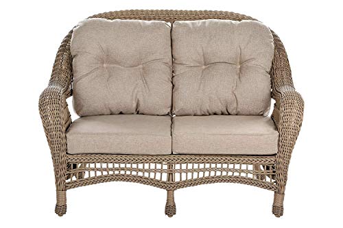 W Home SW1308-LS Saturn Loveseat Light Brown