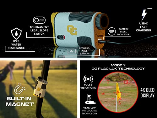 OMADA GOLF Atlas Rangefinder with Slope White