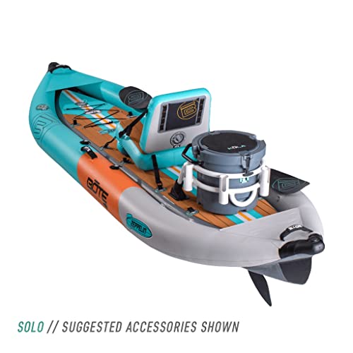 BOTE Zeppelin Aero 12 FT Inflatable Kayak Package Native Aqua