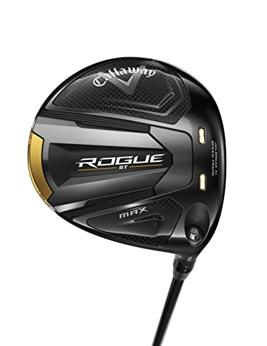 Callaway Golf 2022 Rogue ST Max Driver Left Hand Ventus 60G Shaft Stiff Flex 9 Degrees Loft Silver