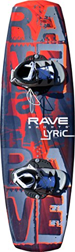 RAVE Sports Lyric Premier Wakeboard With Bindings Package - Red