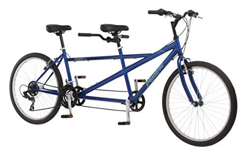 Pacific Dualie Adult Tandem Cruiser Bike Blue