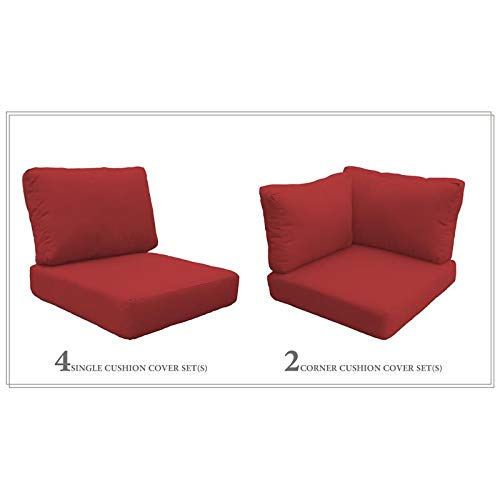 TK Classics Cushions BARBADOS-07c Terracotta Patio Furniture