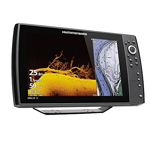 Humminbird Helix 12 Chirp MEGA DI+ GPS G4N Black