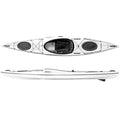 SEAFLO Premium Sit-in Kayak TSA150 White