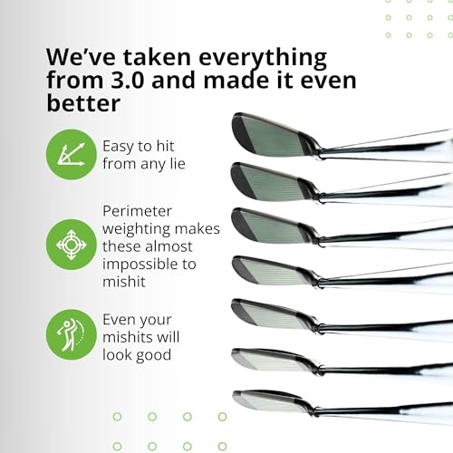 Bombtech Golf Premium Golf 4.0 Iron Set Black