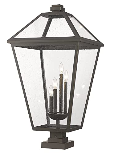 Z-Lite Talbot Outdoor Post 4-Light 240W Oil Rubbed Bronze