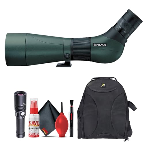 Swarovski Optik HD-ATS 65 Spotting Scope with 45 Degree Viewing Angle, Backpack, Flashlight & Cleaning Kit