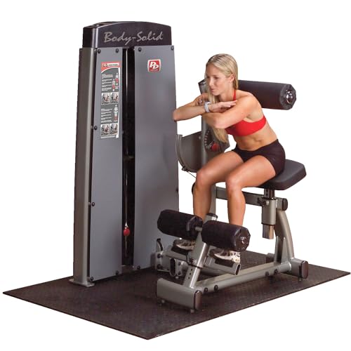 Body-Solid Pro Dual Leg and Calf Press DGYM Component Grey/Black