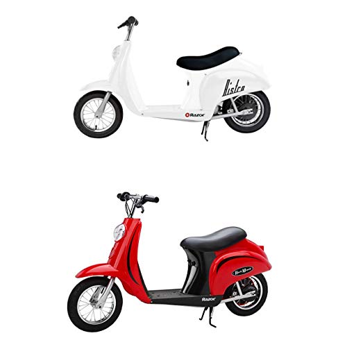 Razor Pocket Mod Electric Retro Scooter White