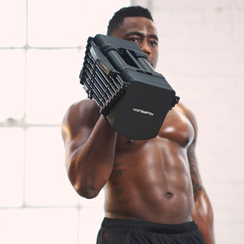 POWERBLOCK Pro 50 Adjustable Dumbbells Black