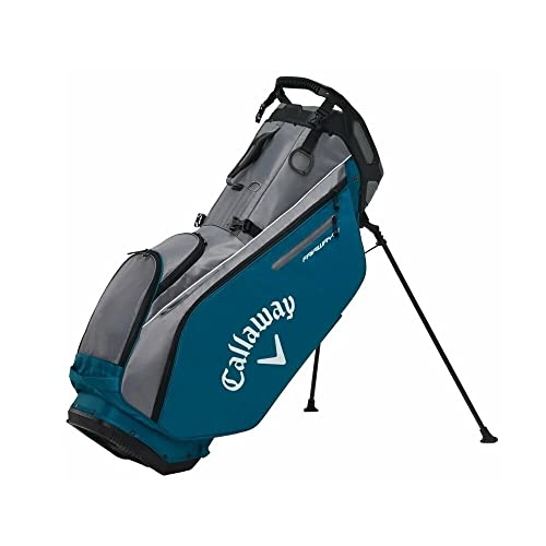 Callaway Golf Fairway 14 Stand Bag (2022 Edition) Charcoal/Teal