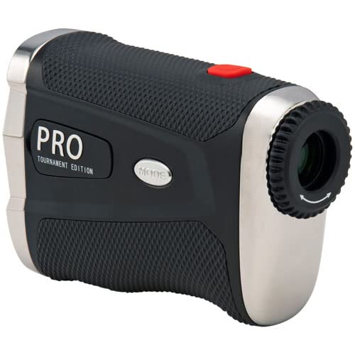 TGW Pro OLED Display Laser Golf Rangefinder with Slope & Pin Validation Black