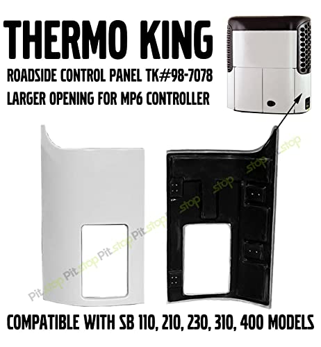 PitStopTruckParts Thermo King Reefer Control Panel MP6 TK98-7078 Black