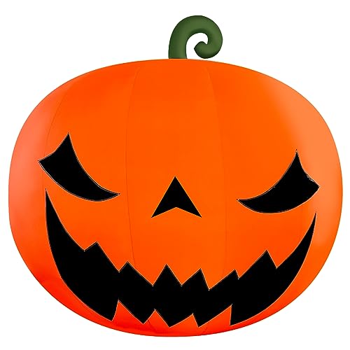 OZIS Giant 26Ft Premium Inflatable Pumpkin Decoration with Blower Orange