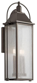 Kichler Four Light Outdoor Wall Mount Old Bronze