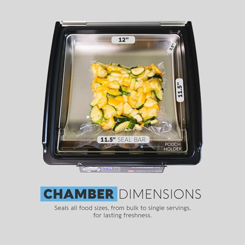 Avid Armor Ultra Series USV32 Premium Chamber Vacuum Sealer Machine Black