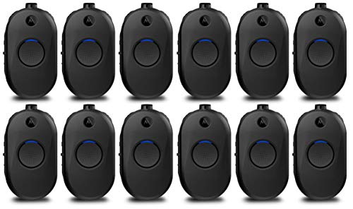 SR-Moto Motorola CLP1080e UHF 1 Watt 8 Channel Lightweight Two-Way Radio 12 Pack Clear