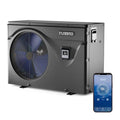 TURBRO Inverter Swimming Pool Heat Pump 75,000 BTU Black