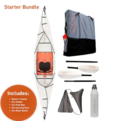 Oru Kayak Beach LT Pro Bundle White