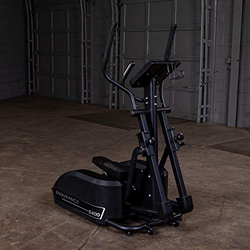 Body-Solid Elliptical Trainer Machine (E400) Black