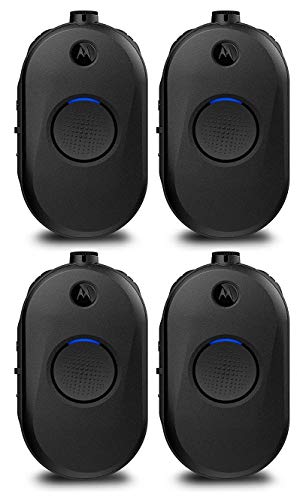 Motorola CLP1010e UHF Two-Way Radio 4-Pack Black